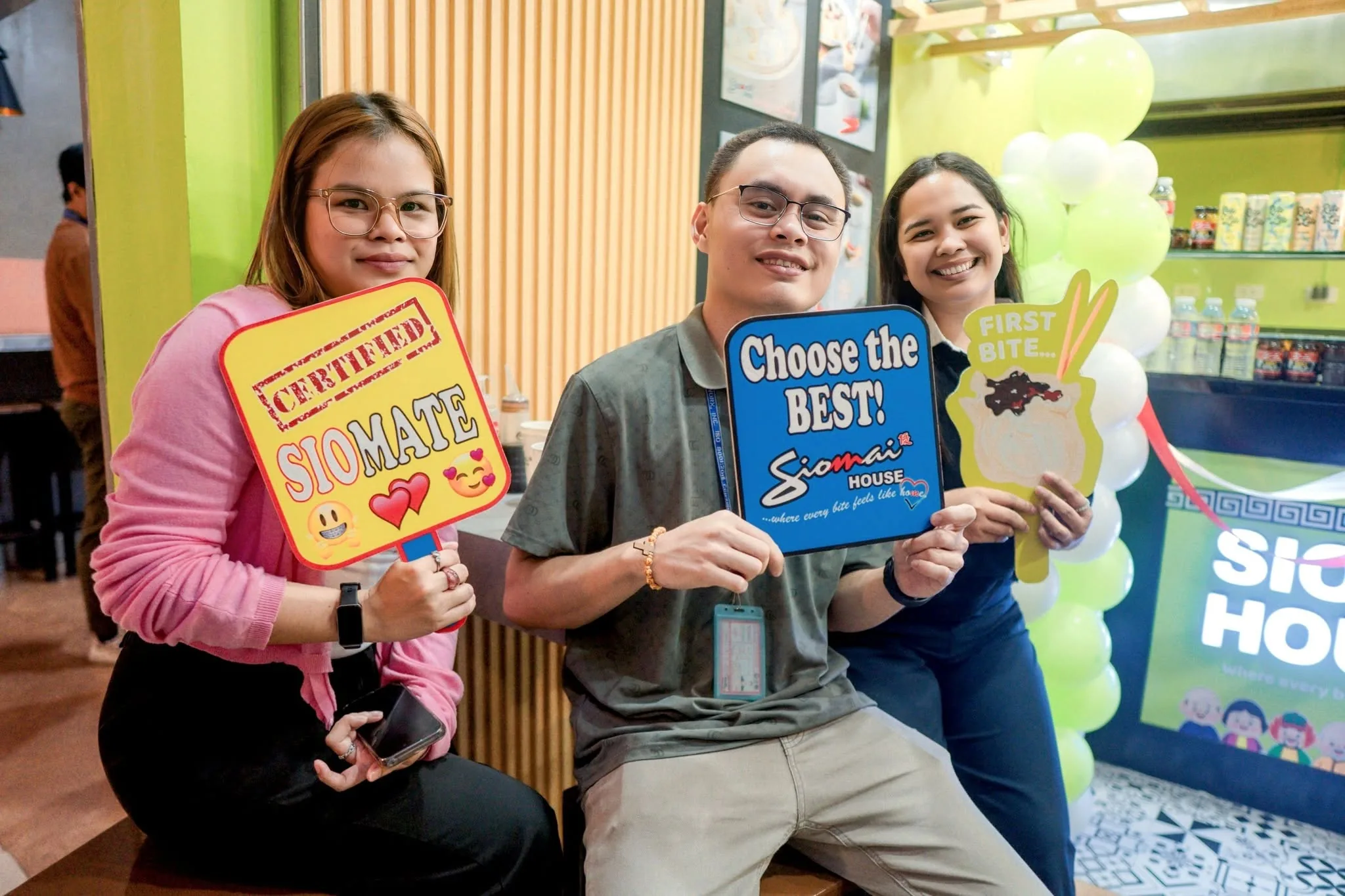 Happy Siomai House customers