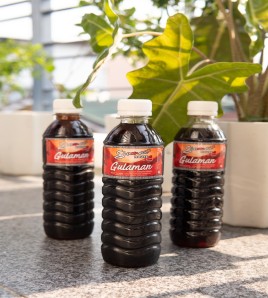 Three bottles of Siomai House gulaman