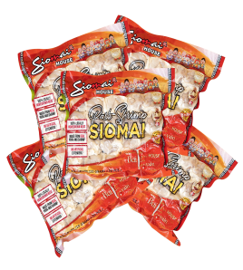 Family bundle of frozen beef Siomai House packs